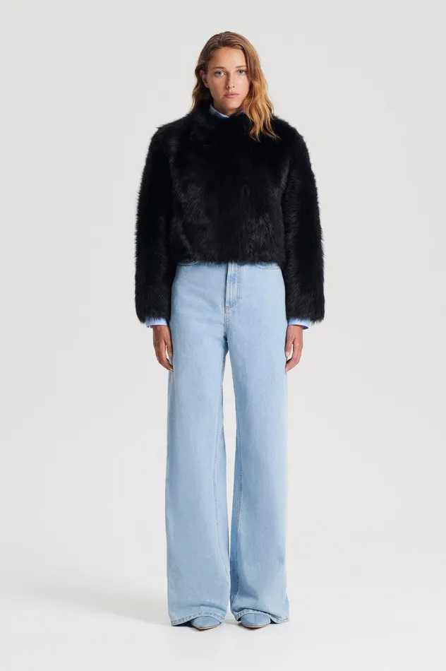 Denim Women DENIM DRAPE LEG JEAN LIGHTINDIGO1175 Scanlan Theodore