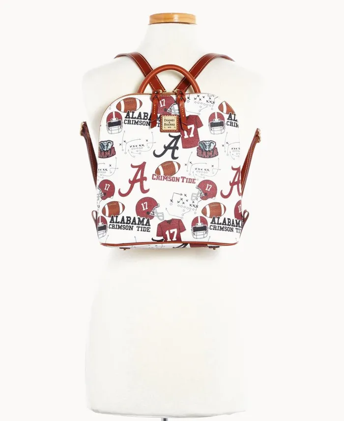 Dooney and Bourke Backpacks Collegiate University Of Alabama Zip Pod Backpack Alabama 8211 WomenMen