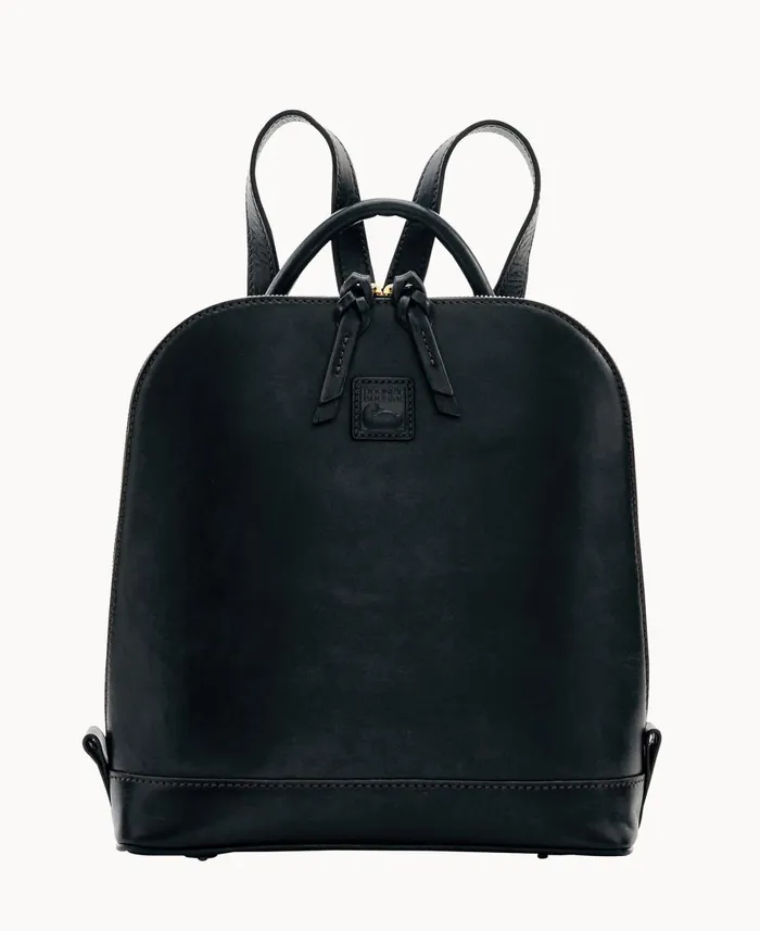 Dooney and Bourke Backpacks Florentine Zip Pod Backpack Black Black 8211 WomenMen Dooney and Bourke Backpacks Florentine Zip Pod Backpack Black Black 8211 WomenMen