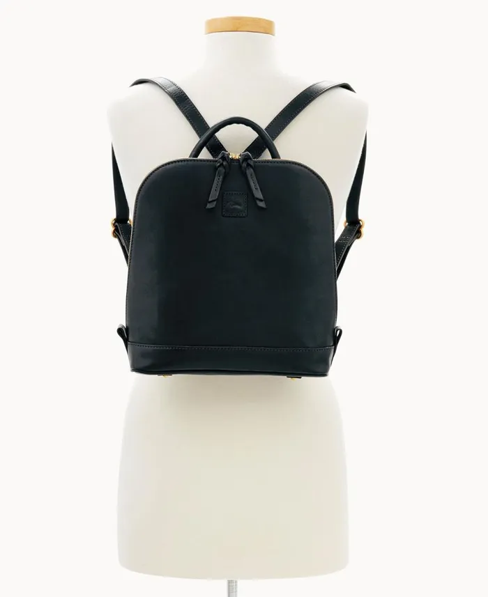 Dooney and Bourke Backpacks Florentine Zip Pod Backpack Black Black 8211 WomenMen Dooney and Bourke Backpacks Florentine Zip Pod Backpack Black Black 8211 WomenMen