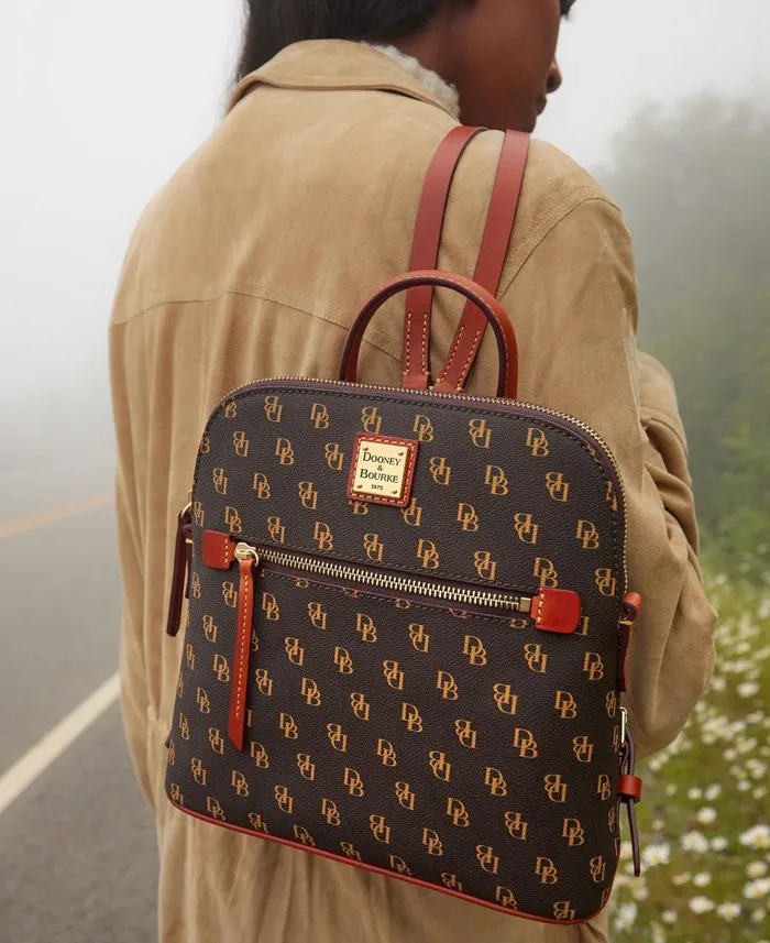 Dooney and Bourke Backpacks Gretta Backpack Navy 8211 WomenMen