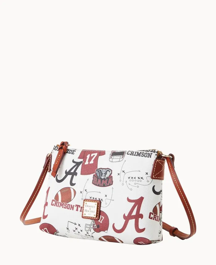 Dooney and Bourke Crossbodies Collegiate University Of Alabama Crossbody Pouchette U Of Alabama 8211 WomenMen