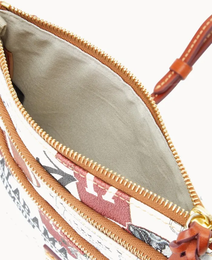 Dooney and Bourke Crossbodies Collegiate University Of Alabama N S Triple Zip Crossbody U Of Alabama 8211 WomenMen Dooney and Bourke Crossbodies Collegiate University Of Alabama N S Triple Zip Crossbody U Of Alabama 8211 WomenMen