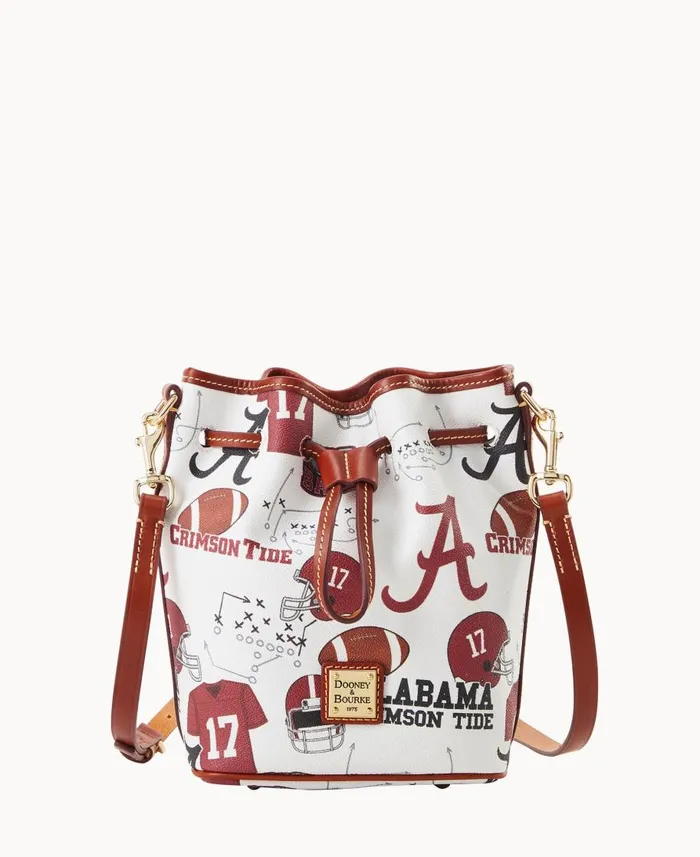 Dooney and Bourke Crossbodies Collegiate University Of Alabama Small Drawstring U Of Alabama 8211 WomenMen Dooney and Bourke Crossbodies Collegiate University Of Alabama Small Drawstring U Of Alabama 8211 WomenMen