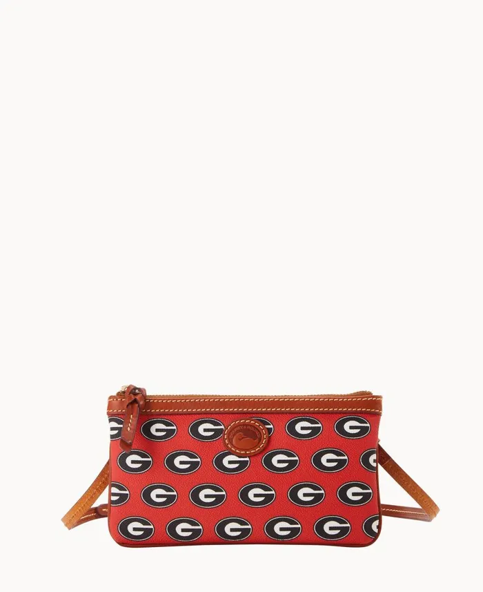 Dooney and Bourke Crossbodies Collegiate University Of Georgia Large Slim Crossbody University Of Georgi 8211 WomenMen Dooney and Bourke Crossbodies Collegiate University Of Georgia Large Slim Crossbody University Of Georgi 8211 WomenMen