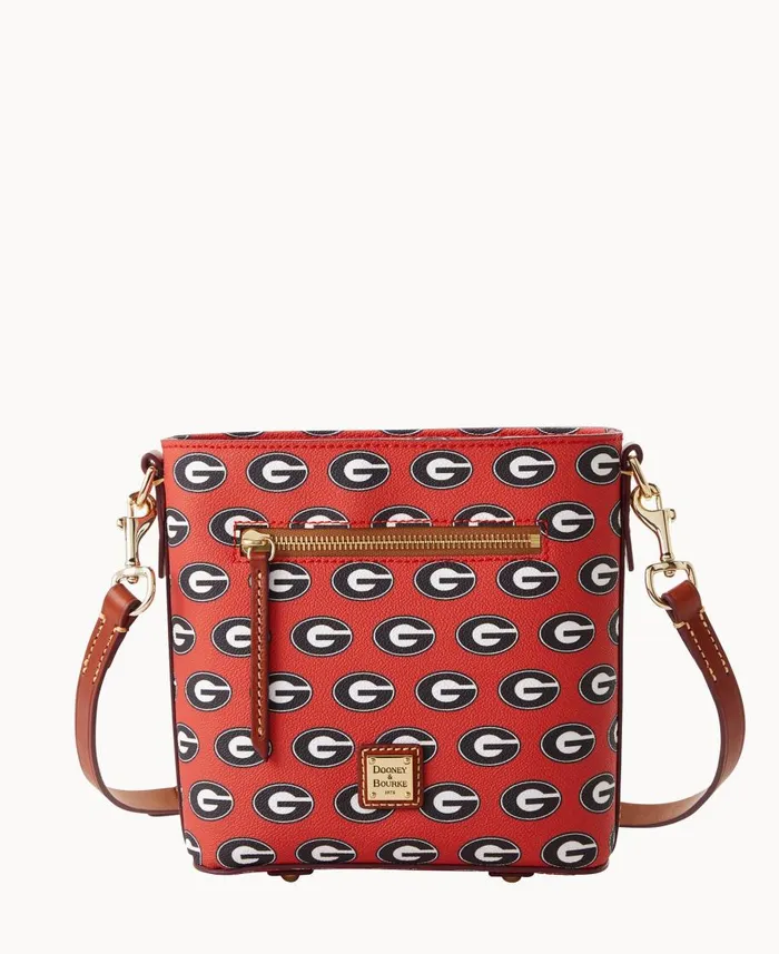 Dooney and Bourke Crossbodies Collegiate University Of Georgia Small Zip Crossbody U Of Georgia 8211 WomenMen Dooney and Bourke Crossbodies Collegiate University Of Georgia Small Zip Crossbody U Of Georgia 8211 WomenMen