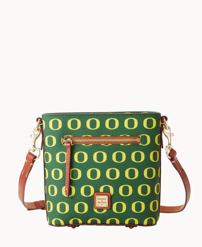 Dooney and Bourke Crossbodies Collegiate University Of Oregon Small Zip Crossbody Oregon 8211 WomenMen Dooney and Bourke Crossbodies Collegiate University Of Oregon Small Zip Crossbody Oregon 8211 WomenMen