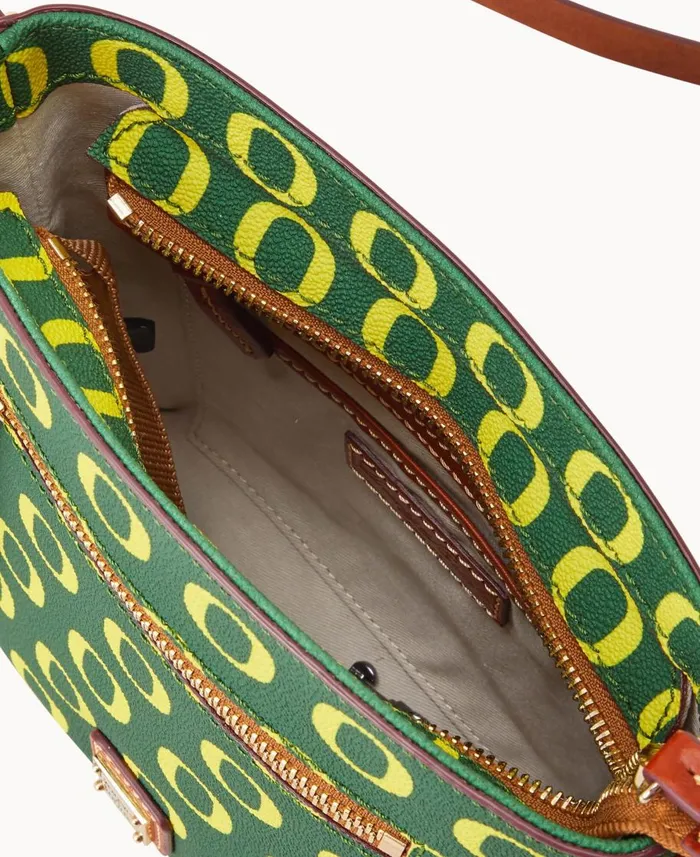 Dooney and Bourke Crossbodies Collegiate University Of Oregon Small Zip Crossbody Oregon 8211 WomenMen Dooney and Bourke Crossbodies Collegiate University Of Oregon Small Zip Crossbody Oregon 8211 WomenMen