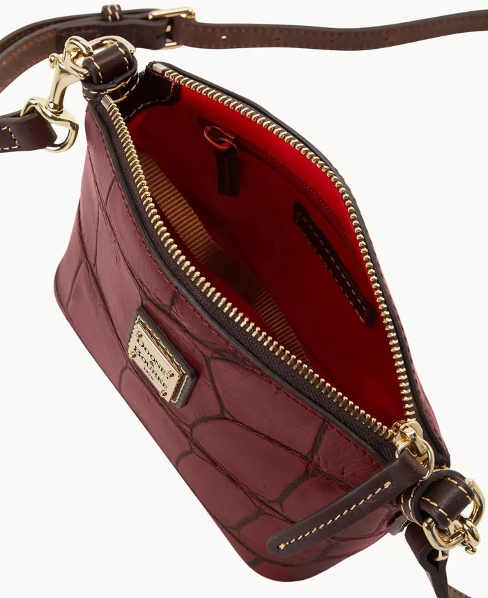 Dooney and Bourke Crossbodies Denison Mini Domed Crossbody Bordeaux 8211 WomenMen Dooney and Bourke Crossbodies Denison Mini Domed Crossbody Bordeaux 8211 WomenMen