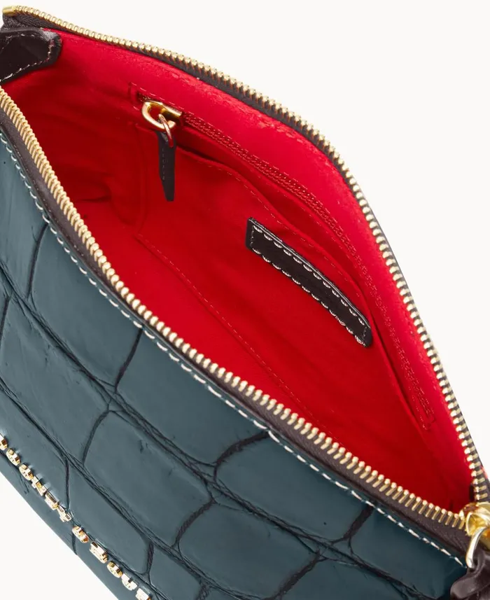 Dooney and Bourke Crossbodies Denison Ruby Crossbody Deep Teal 8211 WomenMen