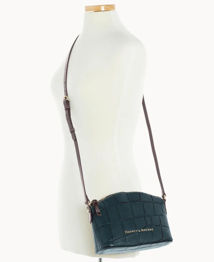 Dooney and Bourke Crossbodies Denison Ruby Crossbody Deep Teal 8211 WomenMen