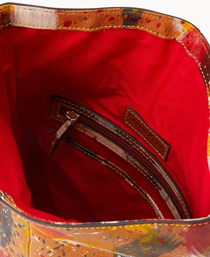 Dooney and Bourke Crossbodies Florentine Dipinta Medium Toggle Crossbody Natural 8211 WomenMen Dooney and Bourke Crossbodies Florentine Dipinta Medium Toggle Crossbody Natural 8211 WomenMen