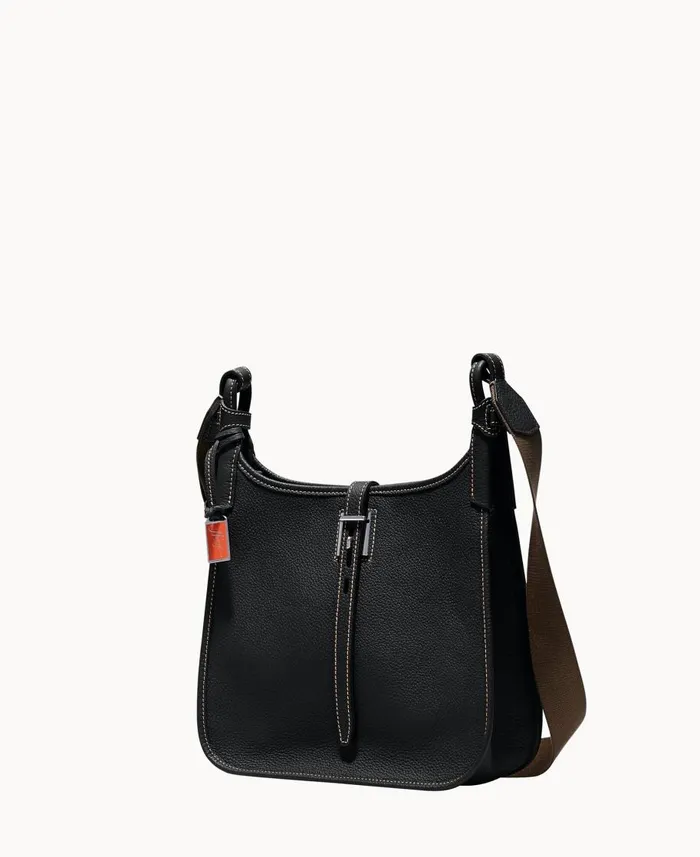 Dooney and Bourke Crossbodies Henrys Large Crossbody Black 8211 WomenMen