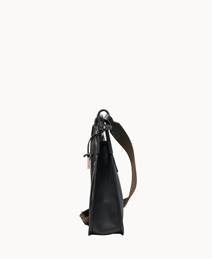 Dooney and Bourke Crossbodies Henrys Large Crossbody Black 8211 WomenMen