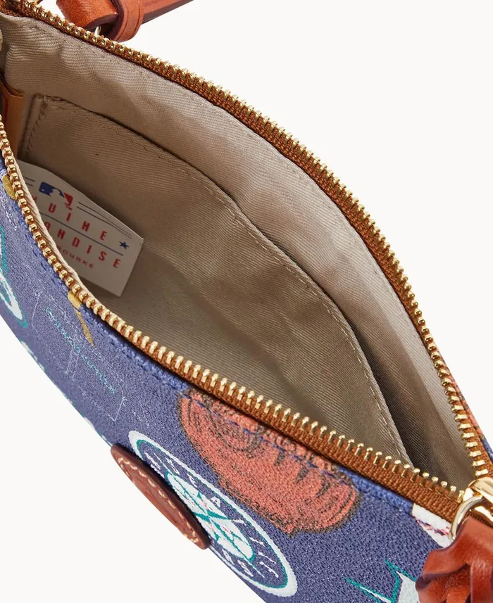 Dooney and Bourke Crossbodies MLB Mariners Top Zip Crossbody Mariners 8211 WomenMen Dooney and Bourke Crossbodies MLB Mariners Top Zip Crossbody Mariners 8211 WomenMen