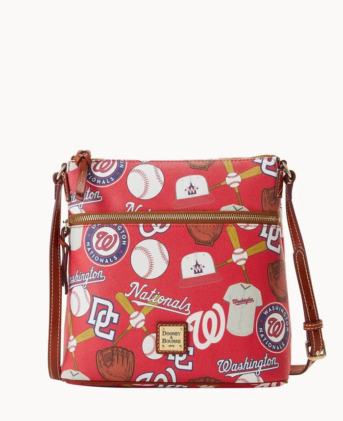 Dooney and Bourke Crossbodies MLB Nationals Crossbody Nationals 8211 WomenMen