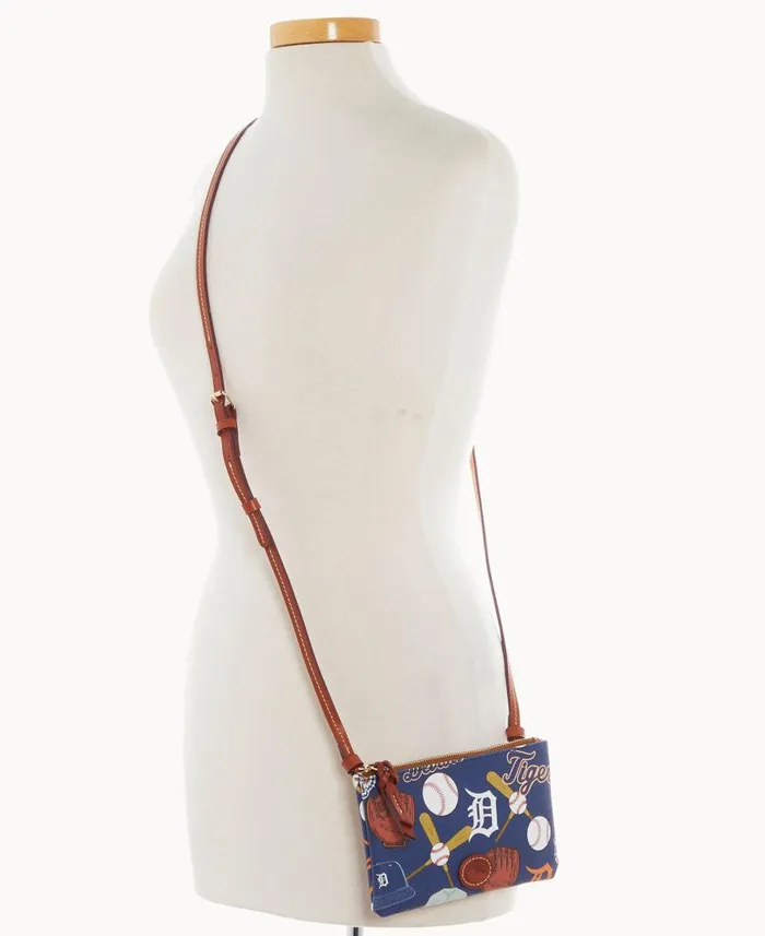 Dooney and Bourke Crossbodies MLB Tigers Top Zip Crossbody Tigers 8211 WomenMen Dooney and Bourke Crossbodies MLB Tigers Top Zip Crossbody Tigers 8211 WomenMen