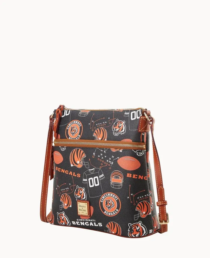 Dooney and Bourke Crossbodies NFL Bengals Crossbody Bengals 8211 WomenMen