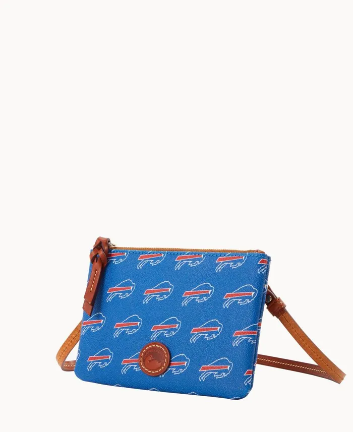 Dooney and Bourke Crossbodies NFL Bills Top Zip Crossbody Bills 8211 WomenMen Dooney and Bourke Crossbodies NFL Bills Top Zip Crossbody Bills 8211 WomenMen