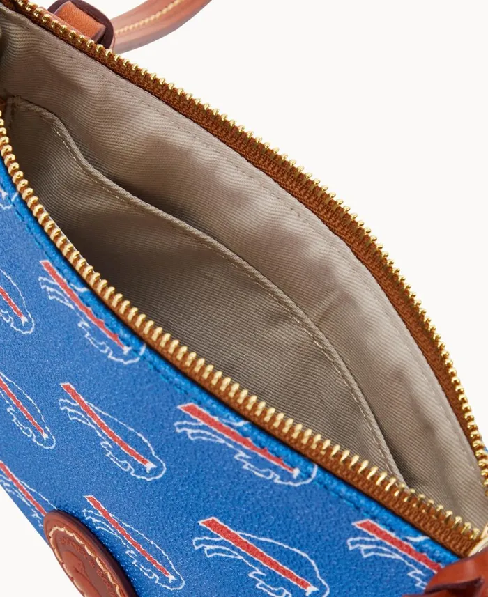 Dooney and Bourke Crossbodies NFL Bills Top Zip Crossbody Bills 8211 WomenMen Dooney and Bourke Crossbodies NFL Bills Top Zip Crossbody Bills 8211 WomenMen