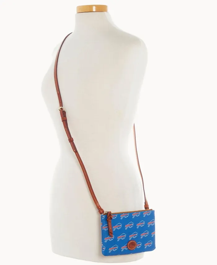 Dooney and Bourke Crossbodies NFL Bills Top Zip Crossbody Bills 8211 WomenMen Dooney and Bourke Crossbodies NFL Bills Top Zip Crossbody Bills 8211 WomenMen