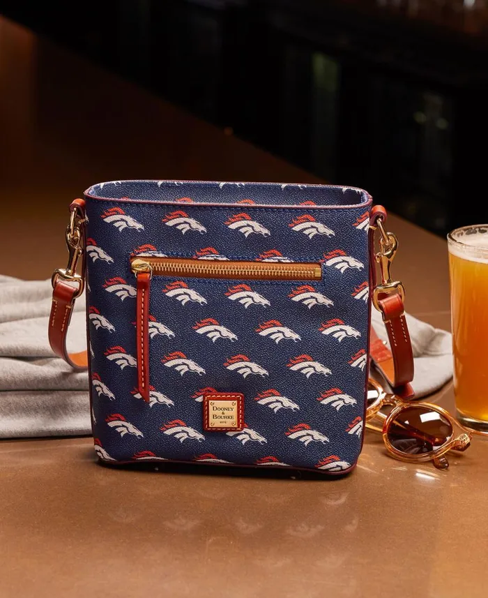 Dooney and Bourke Crossbodies NFL Broncos Small Zip Crossbody Broncos 8211 WomenMen Dooney and Bourke Crossbodies NFL Broncos Small Zip Crossbody Broncos 8211 WomenMen