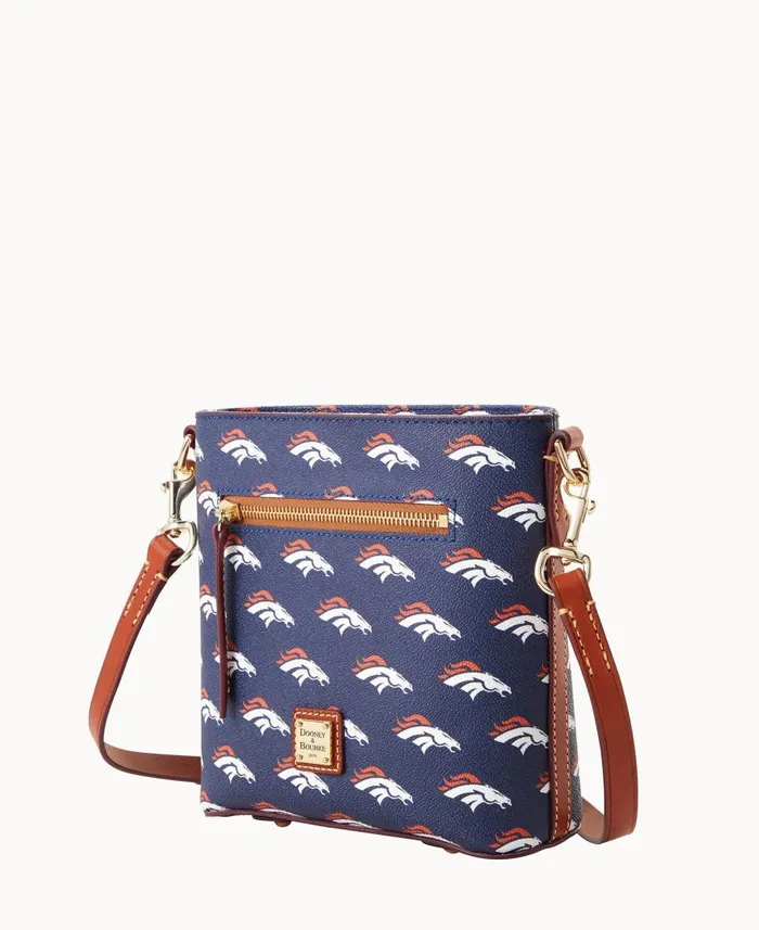 Dooney and Bourke Crossbodies NFL Broncos Small Zip Crossbody Broncos 8211 WomenMen Dooney and Bourke Crossbodies NFL Broncos Small Zip Crossbody Broncos 8211 WomenMen