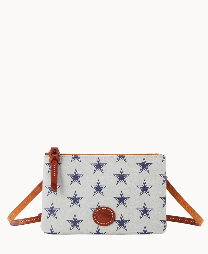 Dooney and Bourke Crossbodies NFL Cowboys Top Zip Crossbody Cowboys 8211 WomenMen Dooney and Bourke Crossbodies NFL Cowboys Top Zip Crossbody Cowboys 8211 WomenMen