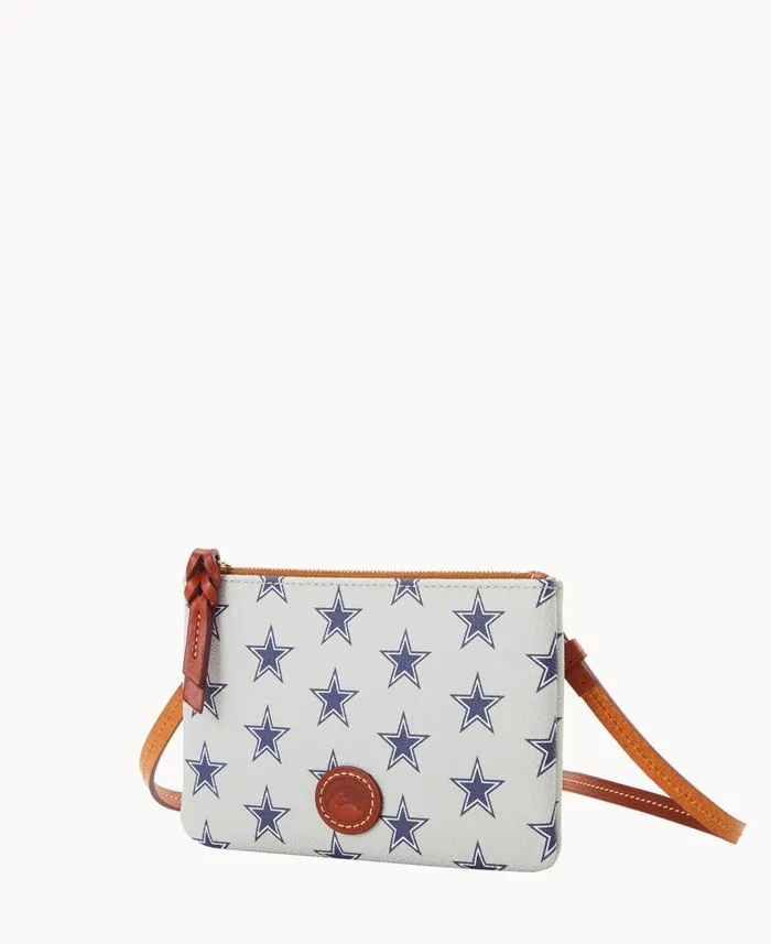 Dooney and Bourke Crossbodies NFL Cowboys Top Zip Crossbody Cowboys 8211 WomenMen