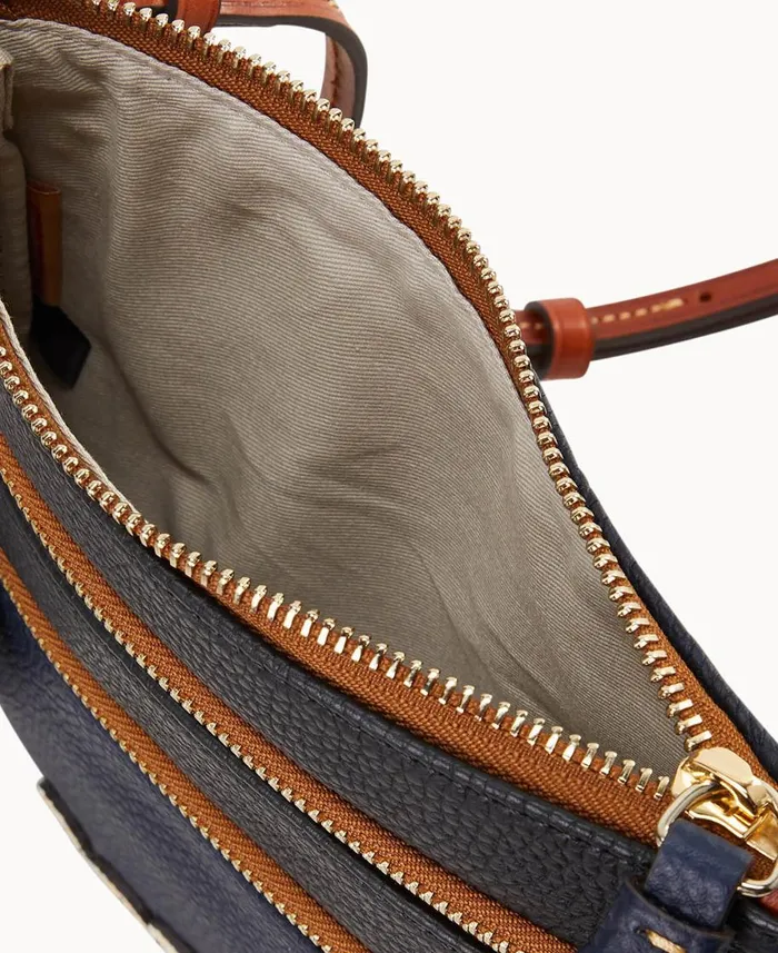 Dooney and Bourke Crossbodies NFL Cowboys Triple Zip Crossbody Cowboys 8211 WomenMen Dooney and Bourke Crossbodies NFL Cowboys Triple Zip Crossbody Cowboys 8211 WomenMen