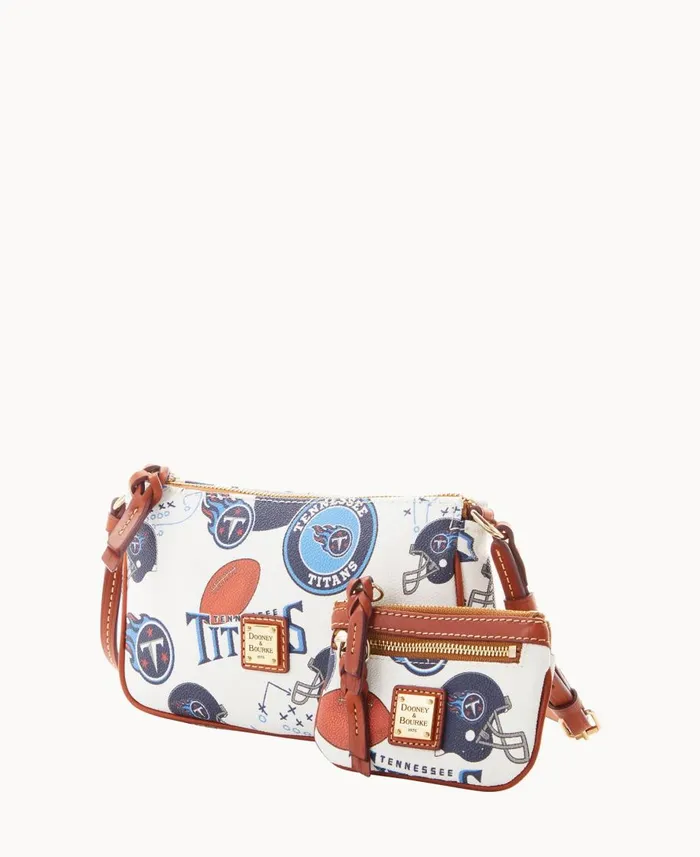 Dooney and Bourke Crossbodies NFL Titans Lexi Crossbody Sm Coin Case Titans 8211 WomenMen