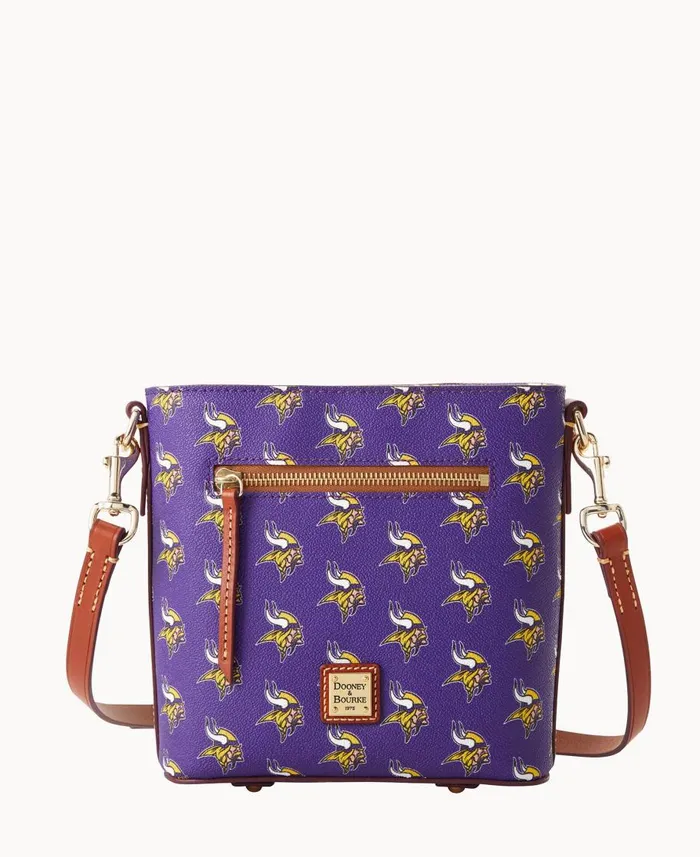 Dooney and Bourke Crossbodies NFL Vikings Small Zip Crossbody Vikings 8211 WomenMen Dooney and Bourke Crossbodies NFL Vikings Small Zip Crossbody Vikings 8211 WomenMen