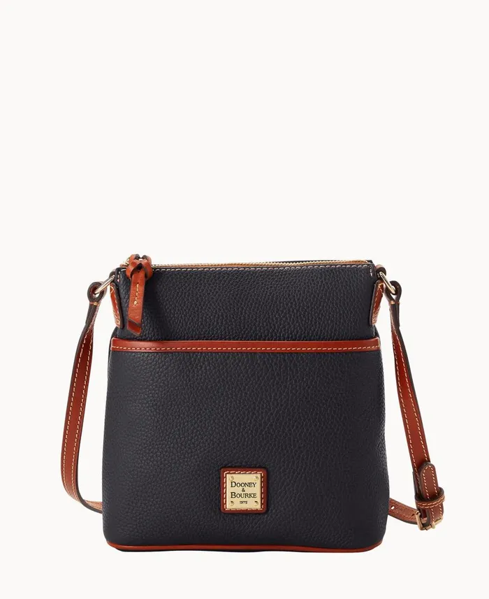 Dooney and Bourke Crossbodies Pebble Grain Small Everyday Crossbody Black 8211 WomenMen