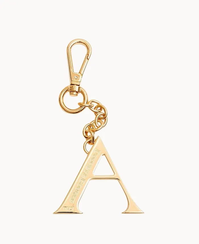Dooney and Bourke Key Keepers and Charms Pendant Key Chain Gold 8211 WomenMen