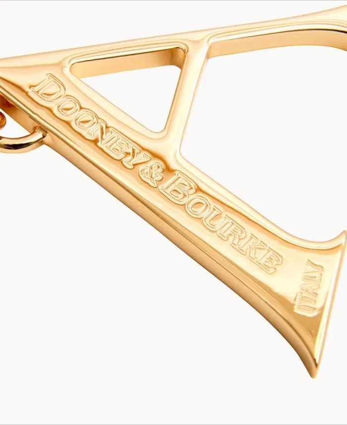 Dooney and Bourke Key Keepers and Charms Pendant Key Chain Gold 8211 WomenMen