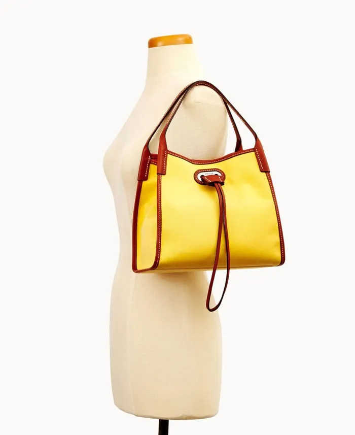 Dooney and Bourke Mini Bags Oncour Cabriolet Mini Full Up Yellow 8211 WomenMen Dooney and Bourke Mini Bags Oncour Cabriolet Mini Full Up Yellow 8211 WomenMen