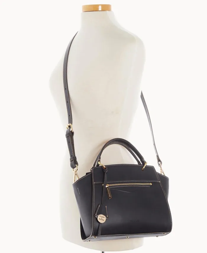 Dooney and Bourke Satchels Alto Small Callista Black 8211 WomenMen