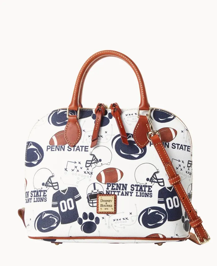 Dooney and Bourke Satchels Collegiate Penn State University Zip Zip Satchel Penn State 8211 WomenMen Dooney and Bourke Satchels Collegiate Penn State University Zip Zip Satchel Penn State 8211 WomenMen