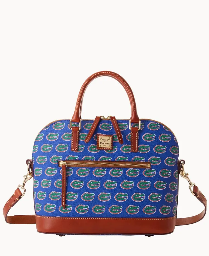 Dooney and Bourke Satchels Collegiate University Of Florida Domed Zip Satchel U Of Florida 8211 WomenMen Dooney and Bourke Satchels Collegiate University Of Florida Domed Zip Satchel U Of Florida 8211 WomenMen