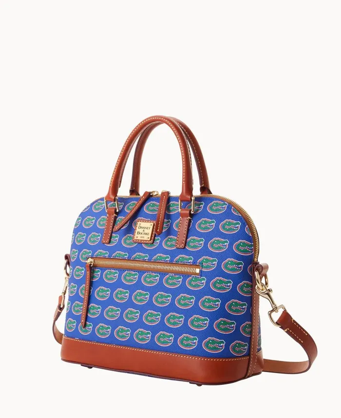 Dooney and Bourke Satchels Collegiate University Of Florida Domed Zip Satchel U Of Florida 8211 WomenMen Dooney and Bourke Satchels Collegiate University Of Florida Domed Zip Satchel U Of Florida 8211 WomenMen
