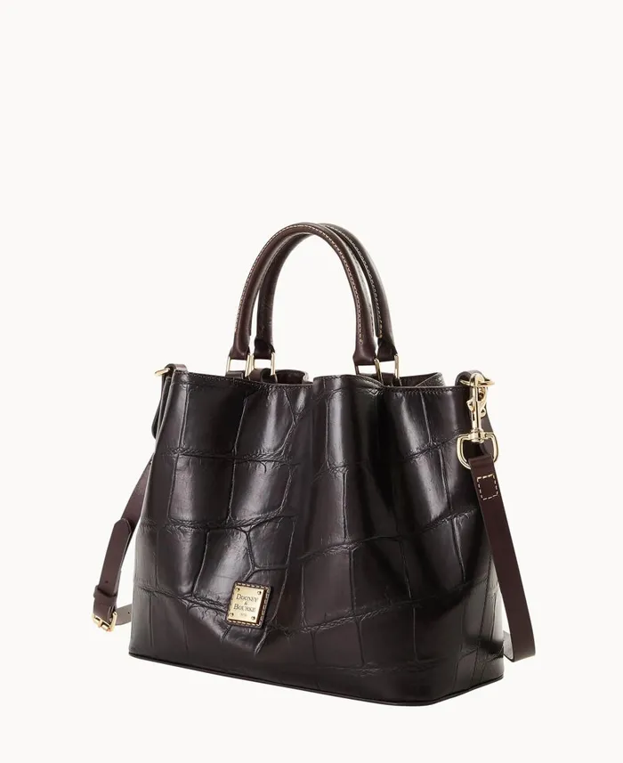 Dooney and Bourke Satchels Denison Barlow Espresso 8211 WomenMen