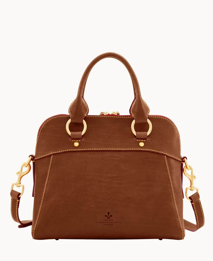 Dooney and Bourke Satchels Florentine Cameron Satchel Chestnut 8211 WomenMen Dooney and Bourke Satchels Florentine Cameron Satchel Chestnut 8211 WomenMen
