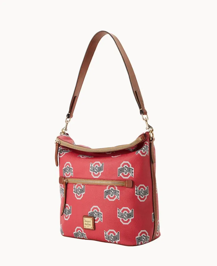 Dooney and Bourke Shoulder Bags Collegiate Ohio State University Large Sac Ohio State 8211 WomenMen Dooney and Bourke Shoulder Bags Collegiate Ohio State University Large Sac Ohio State 8211 WomenMen