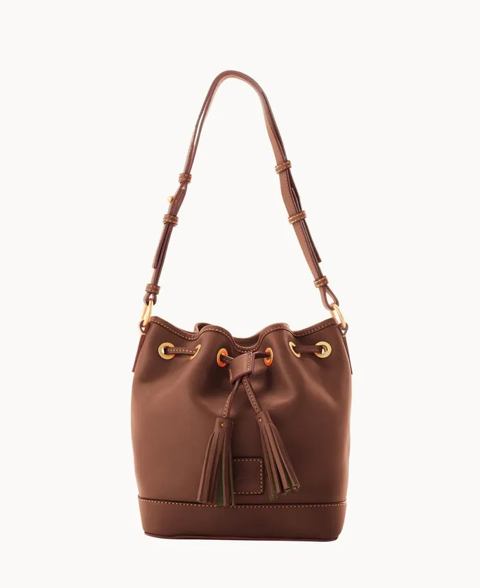 Dooney and Bourke Shoulder Bags Florentine Small Drawstring Chestnut 8211 WomenMen Dooney and Bourke Shoulder Bags Florentine Small Drawstring Chestnut 8211 WomenMen