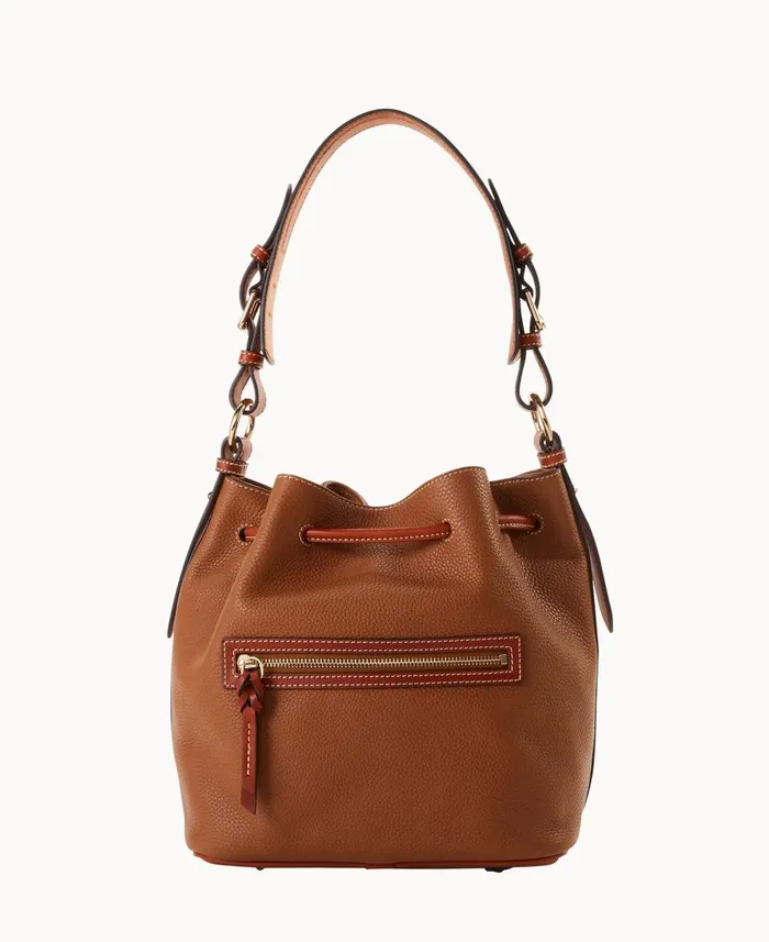 Dooney and Bourke Shoulder Bags Pebble Grain Drawstring Caramel 8211 WomenMen Dooney and Bourke Shoulder Bags Pebble Grain Drawstring Caramel 8211 WomenMen