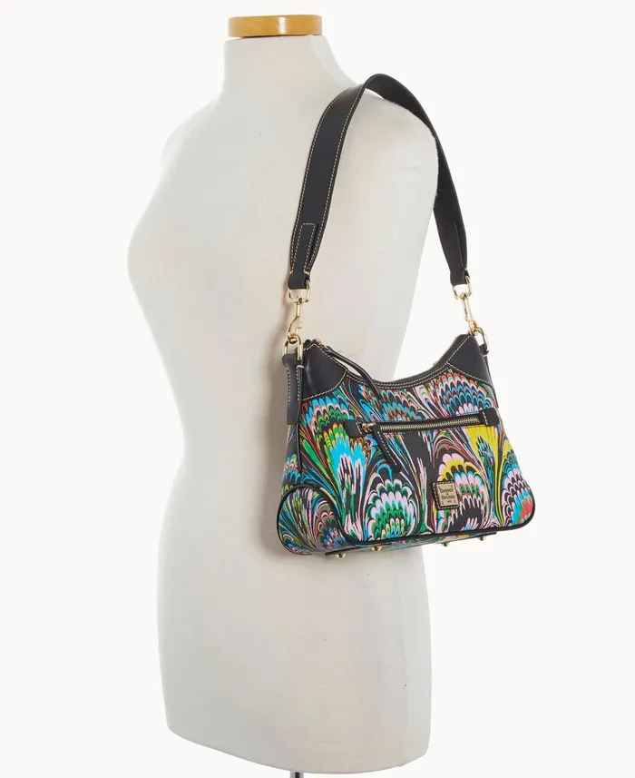 Dooney and Bourke Shoulder Bags Plumes Small Hobo Black 8211 WomenMen