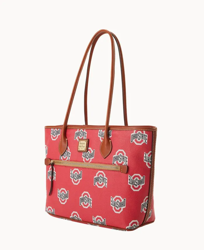 Dooney and Bourke Totes Collegiate Ohio State University Tote Ohio State 8211 WomenMen
