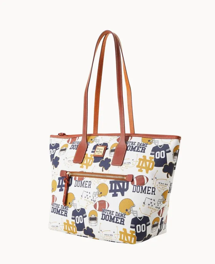 Dooney and Bourke Totes Collegiate University Of Notre Dame Tote Notre Dame 8211 WomenMen Dooney and Bourke Totes Collegiate University Of Notre Dame Tote Notre Dame 8211 WomenMen