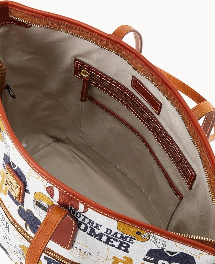 Dooney and Bourke Totes Collegiate University Of Notre Dame Tote Notre Dame 8211 WomenMen Dooney and Bourke Totes Collegiate University Of Notre Dame Tote Notre Dame 8211 WomenMen