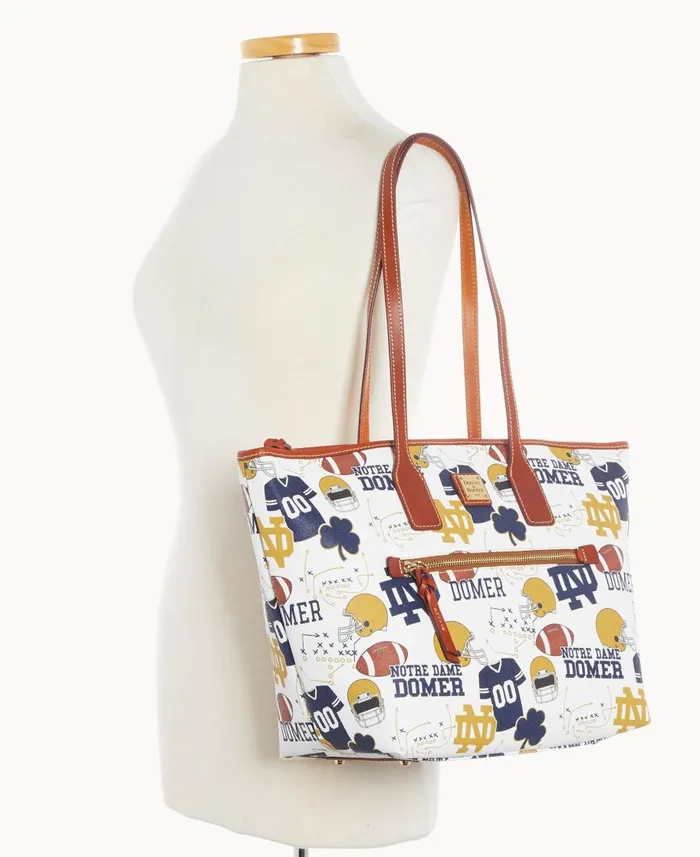 Dooney and Bourke Totes Collegiate University Of Notre Dame Tote Notre Dame 8211 WomenMen Dooney and Bourke Totes Collegiate University Of Notre Dame Tote Notre Dame 8211 WomenMen